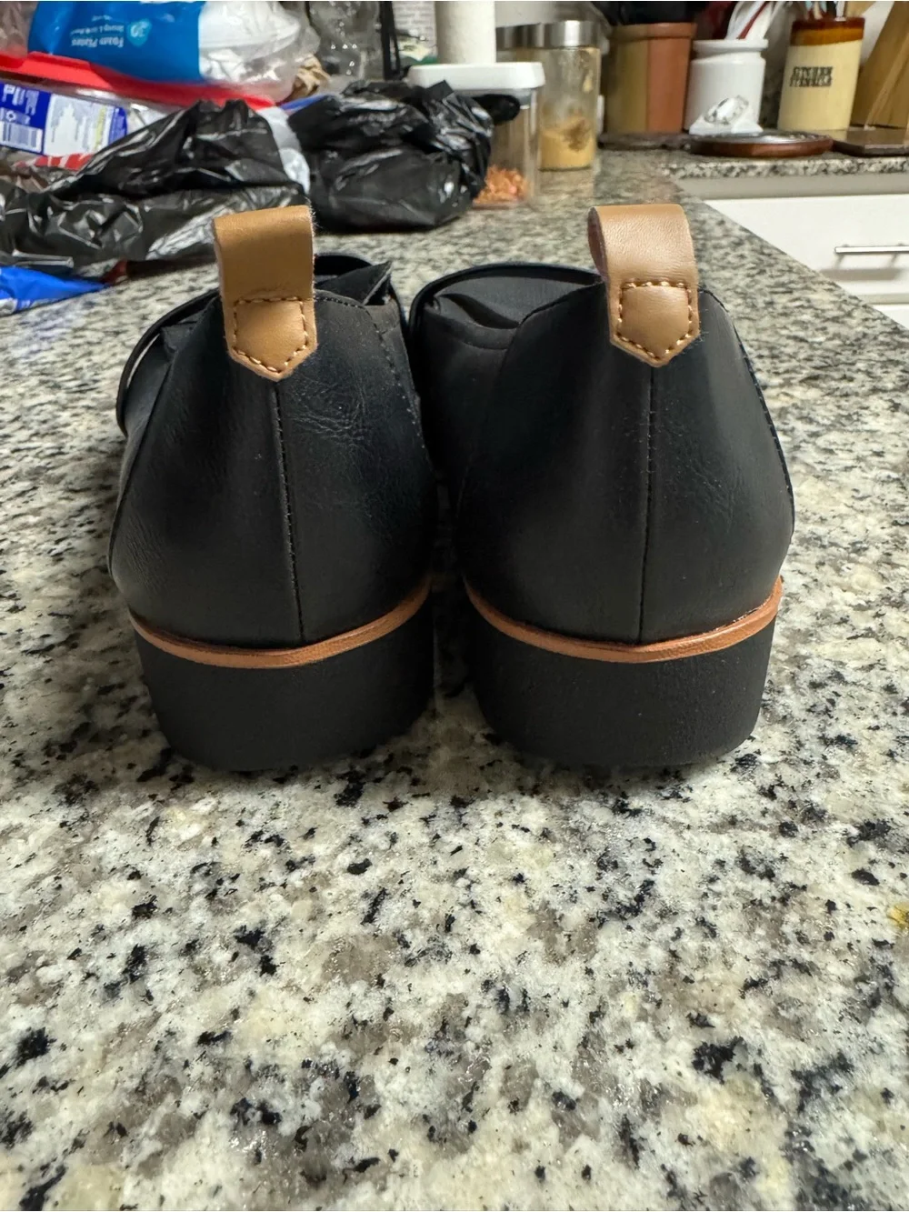 Dr. Scholl’s Webster Women’s Black Loafers Slip-On Lug Sole Comfort Shoes 10W
